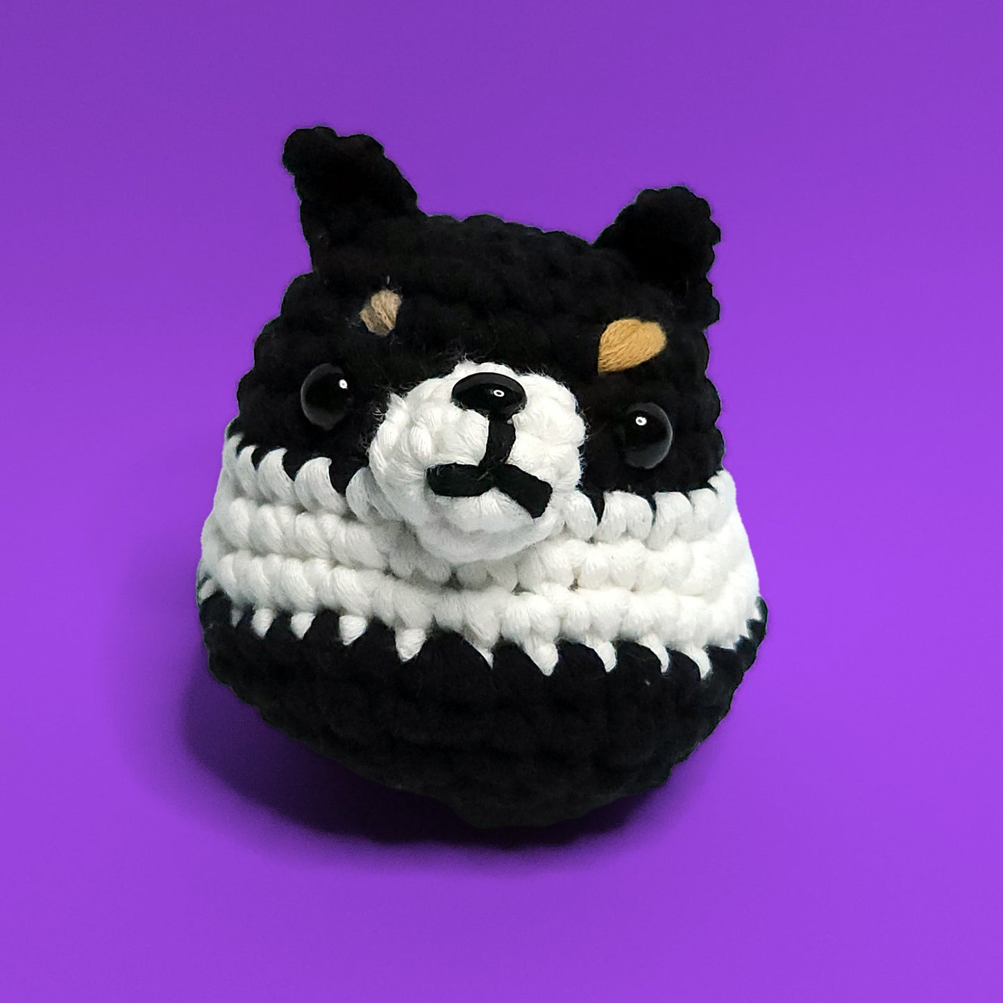 Chiko the Black Shiba Inu | Beginner Crochet Kit