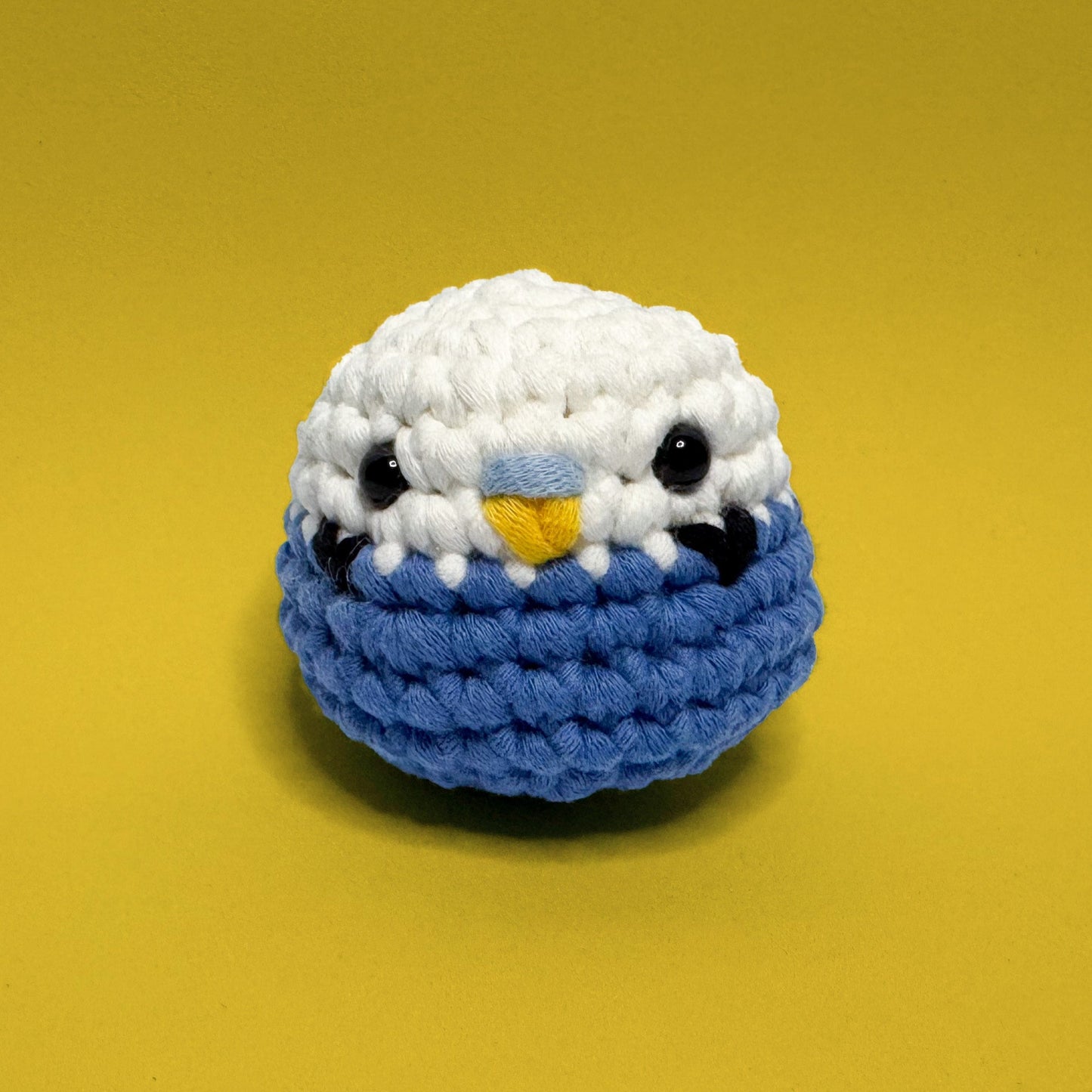 TINY BIRDS COLLECTION: Skye the Blue Budgie | Beginner Crochet Kit