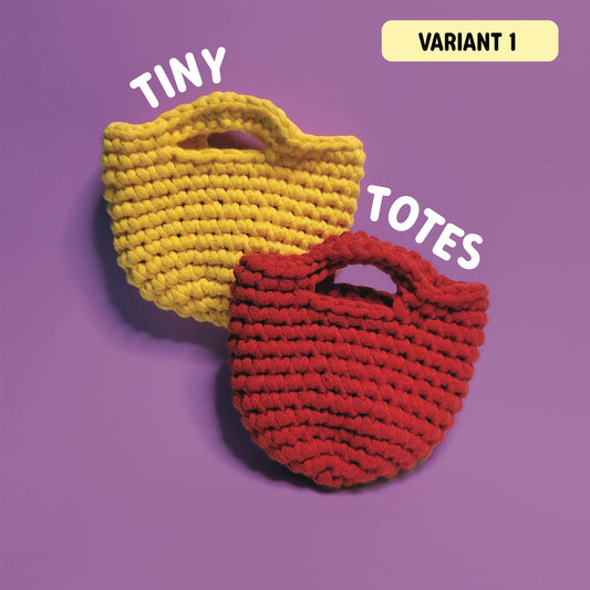 Tiny Totes | Beginner Crochet Kit
