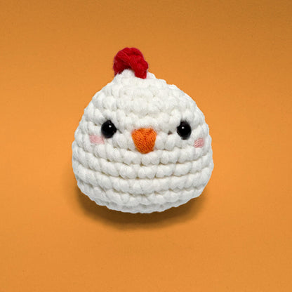 TINY BIRDS COLLECTION: Beau the Rooster | Beginner Crochet Kit