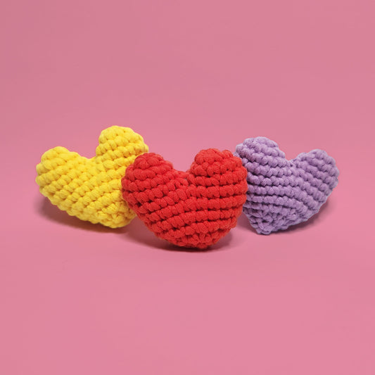 Heart Accessory | Beginner Crochet Kit