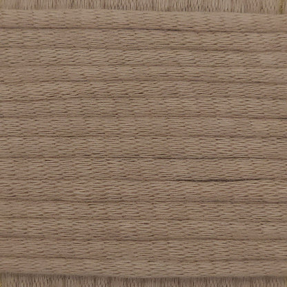 A close-up image showing the texture of a milktea brown coloured yarn that is friendly for crochet beginners.