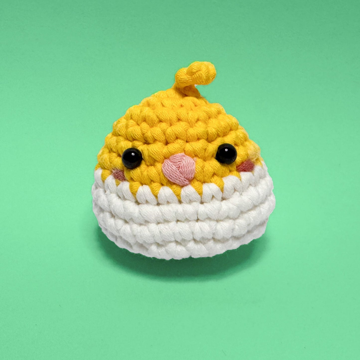TINY BIRDS COLLECTION: Pico the Yellow Cockatiel | Beginner Crochet Kit
