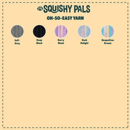 The Squishy Pals | Royal Blue Yarn for Crochet Beginners